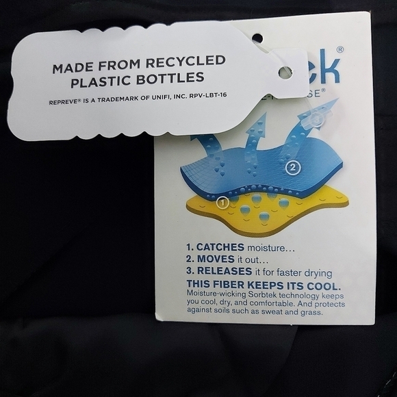 Sorbtek Black Dress Pants Size 4 - Picture 5 of 8